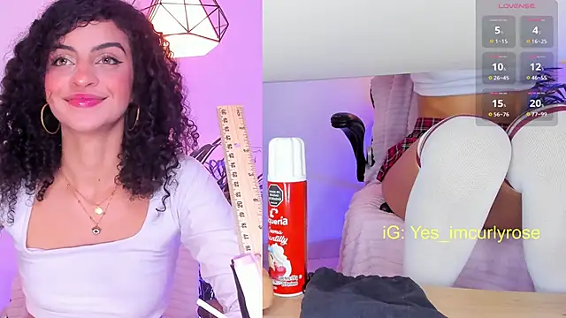 CurlyRose   online show from 8, 11, 2025