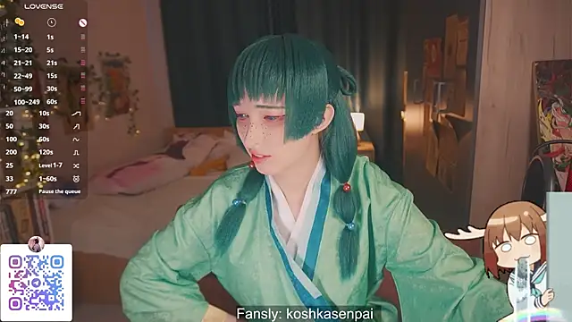 Snapshot of koshkasenpai chatting on 21, 9, 2025 koshkasenpai online show from 21, 9, 2025
