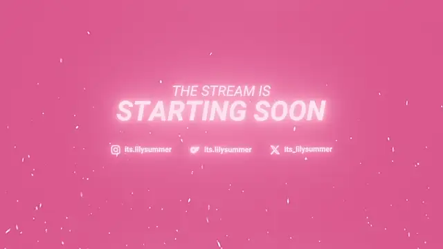 lilysummer1 online show from 18, 1, 2026