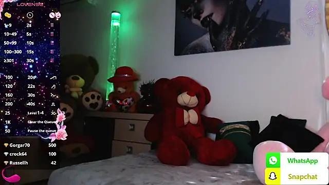 EvelynAisha online show from 14, 2, 2025