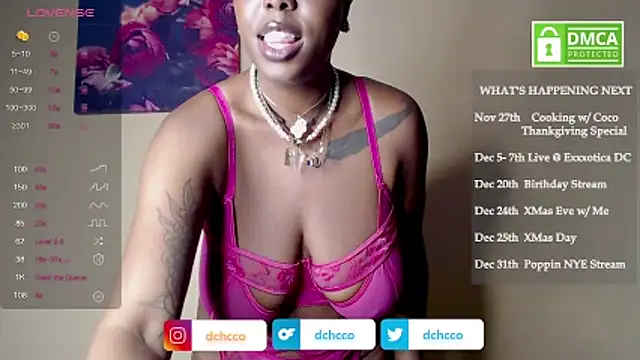 Snapshot of dchcco chatting on 18, 11, 2025 dchcco online show from 18, 11, 2025