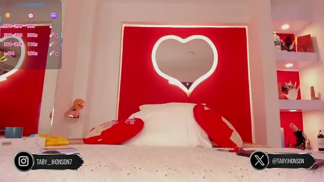 TabyJhonson online show from 11, 10, 2025