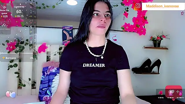 Madisson Ivanova online show from 11, 1, 2025