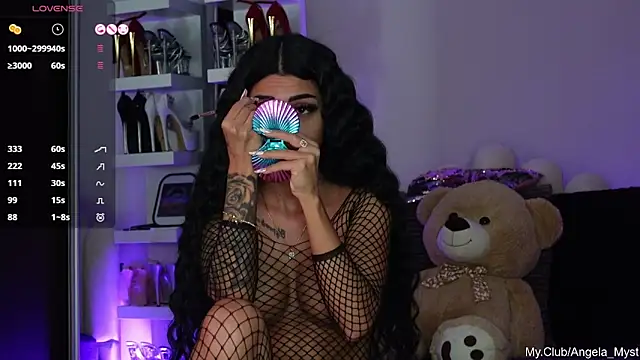 Angela Myst online show from 1, 3, 2026