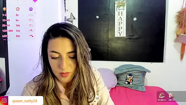 Snapshot of queen-natty chatting on 28, 1, 2025 queen-natty online show from 28, 1, 2025