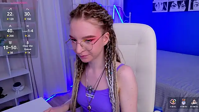 VioletShine online show from 30, 1, 2025