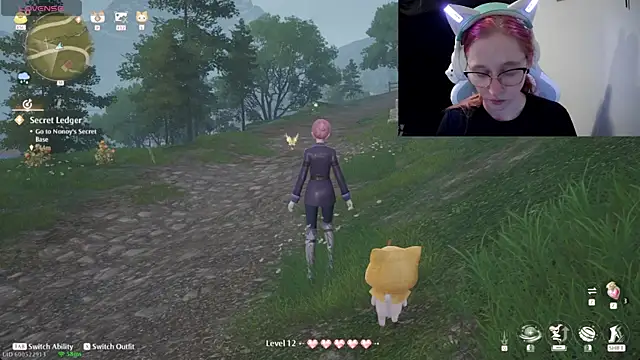 LilyFoxxx online show from 23, 12, 2024