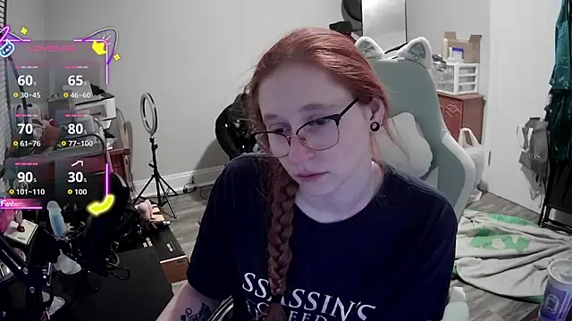 LilyFoxxx online show from 26, 9, 2025