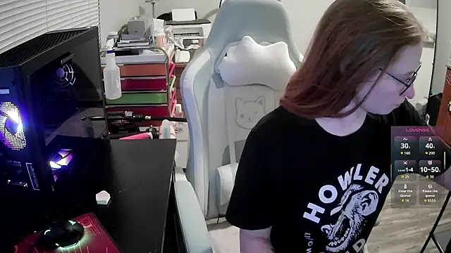 LilyFoxxx online show from 9, 3, 2026