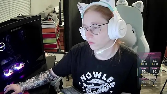 LilyFoxxx online show from 1, 7, 2026