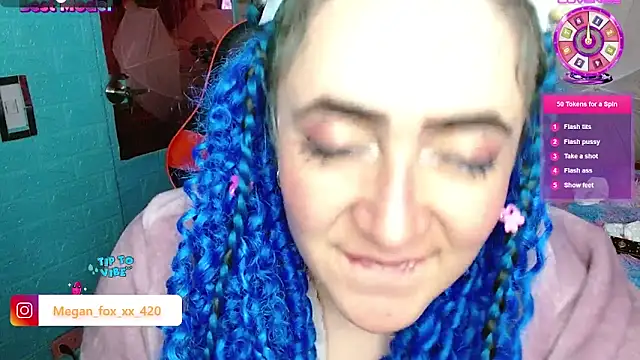 Meg4n 420 online show from 11, 12, 2024