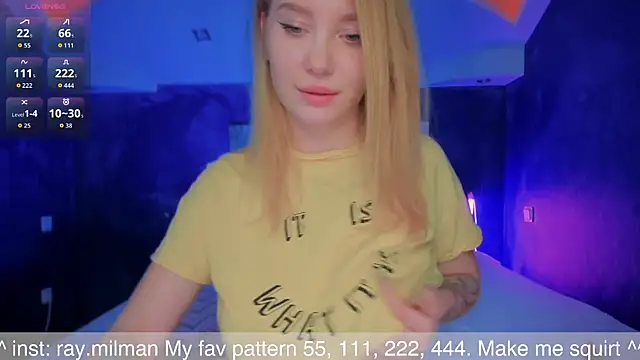 Snapshot of AliceMilman chatting on 17, 11, 2025 AliceMilman online show from 17, 11, 2025