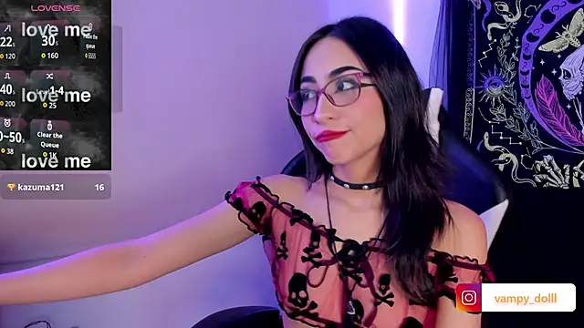 vampy dolll online show from 10, 10, 2025