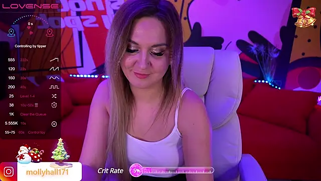 Snapshot of LovelyMollyy chatting on 5, 1, 2025 LovelyMollyy online show from 5, 1, 2025