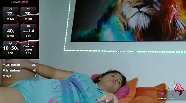 fabyana-queen online show from 23, 1, 2025