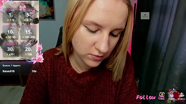 Snapshot of BeautyBlondy chatting on 20, 1, 2025 BeautyBlondy online show from 20, 1, 2025