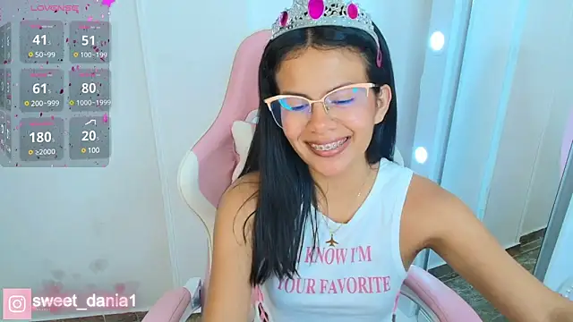 sweet dania  online show from 1, 3, 2025