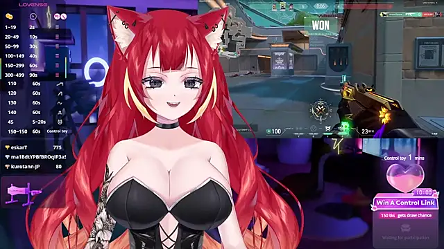 LewdKira VT online show from 3, 3, 2025