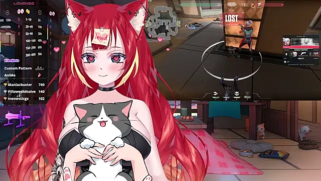 LewdKira VT online show from 7, 3, 2025