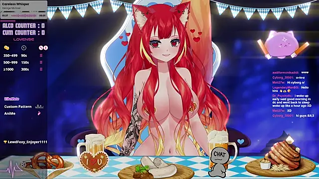 LewdKira VT online show from 25, 9, 2025