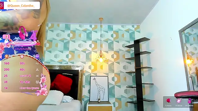 CALANTHELOVE1 online show from 12, 2, 2026