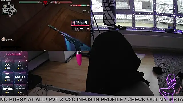 Gamergirl-Linela online show from 13, 2, 2025