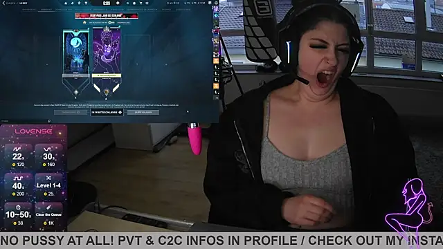 Gamergirl-Linela online show from 13, 2, 2025