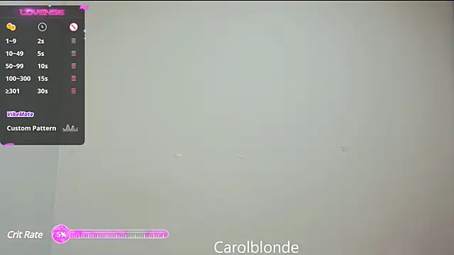 Snapshot of Carolblonde chatting on 13, 3, 2025 Carolblonde online show from 13, 3, 2025