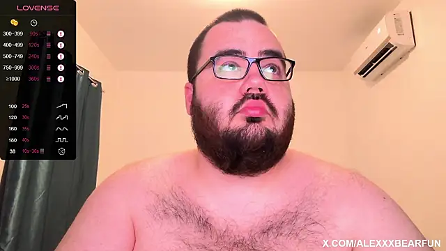 Snapshot of alexxxbear chatting on 11, 1, 2026 alexxxbear online show from 11, 1, 2026