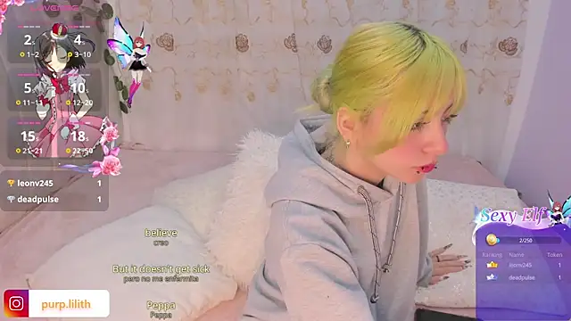 Snapshot of purplelilith3 chatting on 5, 3, 2025 purplelilith3 online show from 5, 3, 2025