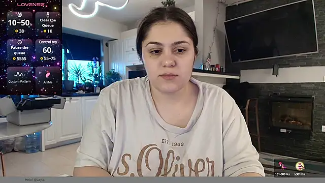 Snapshot of Layla- chatting on 23, 1, 2025 Layla- online show from 23, 1, 2025