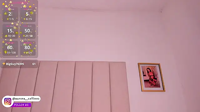 aurora collinss  online show from 31, 5, 2026