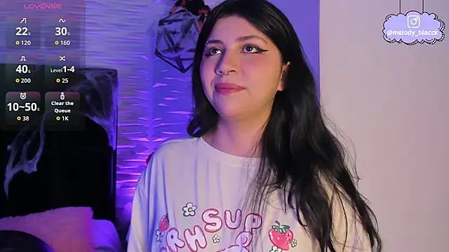 Melody Black  online show from 29, 10, 2025