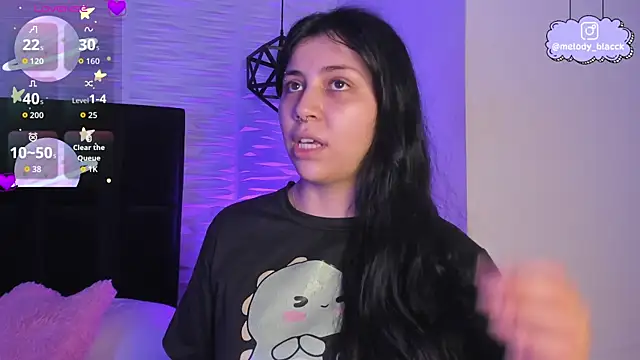 Melody Black  online show from 16, 12, 2025