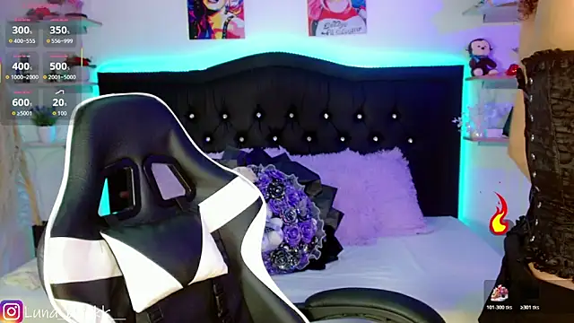 Luna blackk online show from 20, 10, 2025