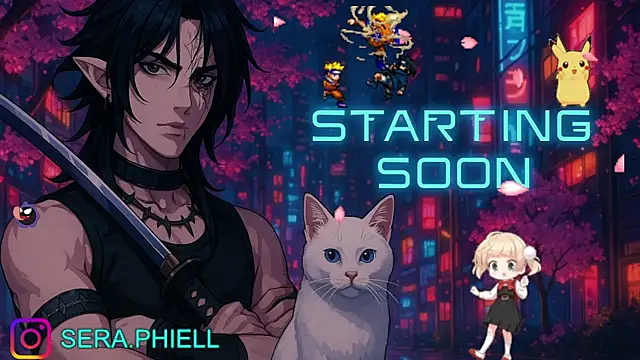 Snapshot of Seraphiell chatting on 7, 10, 2025 Seraphiell online show from 7, 10, 2025