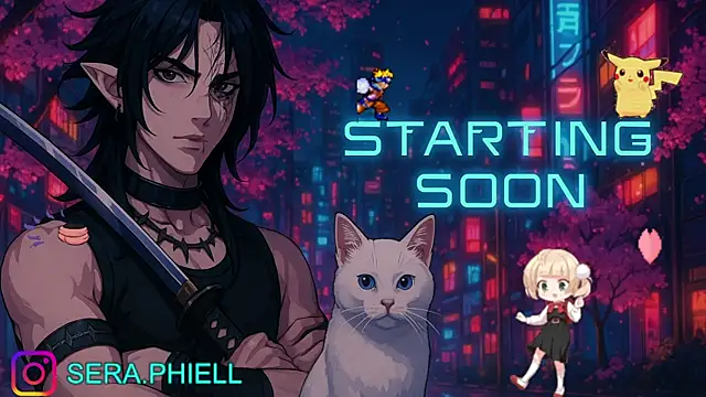 Seraphiell online show from 4, 12, 2025