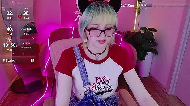 Snapshot of CoralineYoung chatting on 5, 7, 2026 CoralineYoung online show from 5, 7, 2026