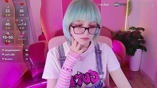 Snapshot of CoralineYoung chatting on 3, 8, 2026 CoralineYoung online show from 3, 8, 2026