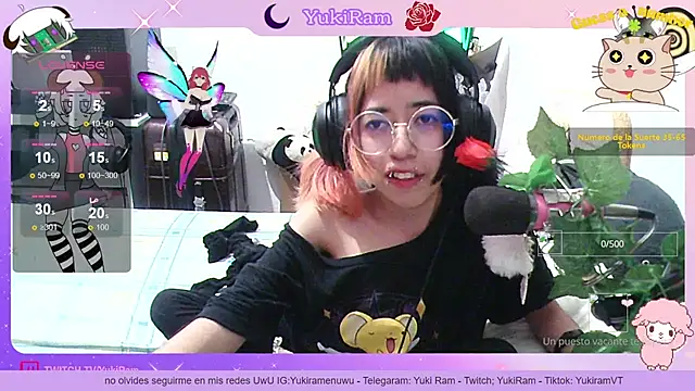 YukiRam online show from 10, 9, 2025