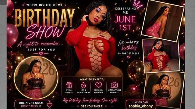 Sophia Ebony online show from 30, 5, 2026