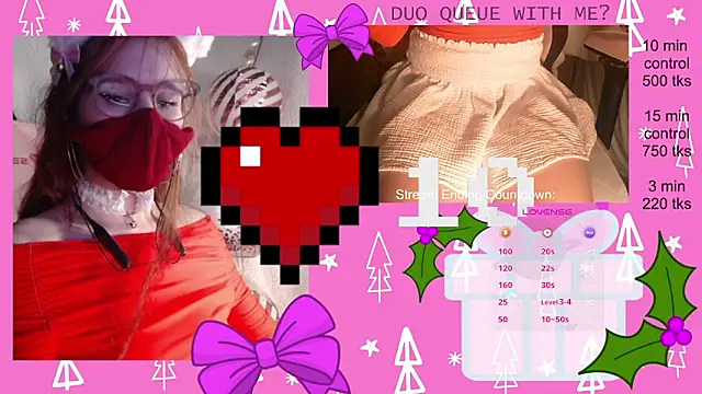 HoneyyCeleste online show from 16, 12, 2025