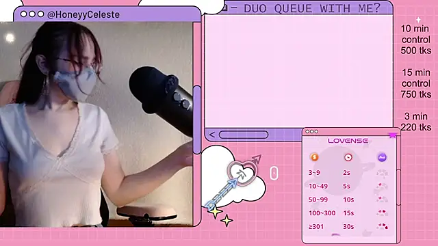 HoneyyCeleste online show from 27, 4, 2026