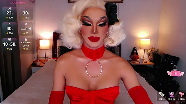 xQueenElektrax online show from 13, 9, 2025