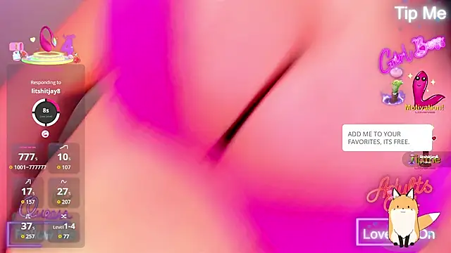 TriciaCumLoader online show from 14, 7, 2026