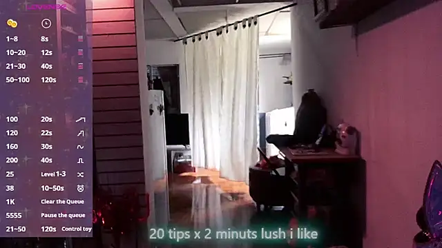 xinamora online show from 26, 10, 2025