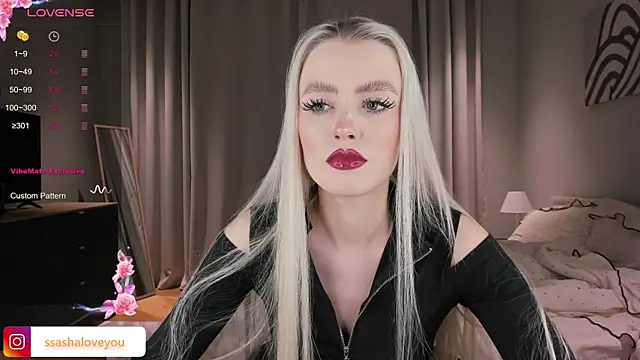 Snapshot of sashaloveyou chatting on 7, 11, 2025 sashaloveyou online show from 7, 11, 2025