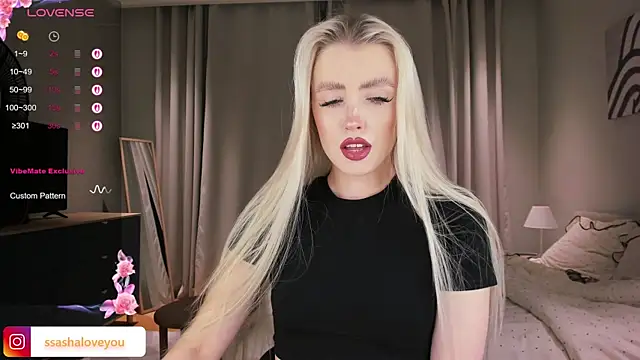 Snapshot of sashaloveyou chatting on 14, 11, 2025 sashaloveyou online show from 14, 11, 2025