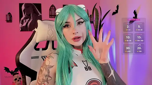 Snapshot of VelvetVampiree chatting on 11, 4, 2026 VelvetVampiree online show from 11, 4, 2026