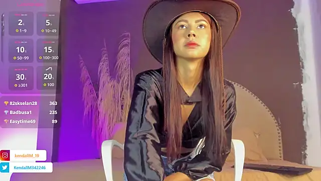 Snapshot of _Kendall_19 chatting on 8, 11, 2025 Kendall 19 online show from 8, 11, 2025